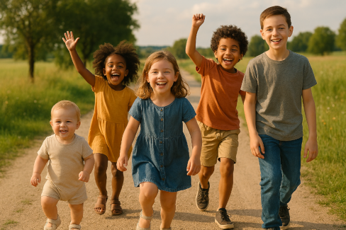 enfant souriants